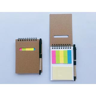 Bloco De Anotações Com Caneta