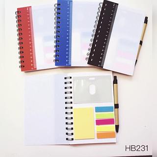 Bloco De Anotações Com Caneta